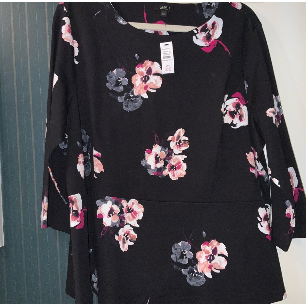 NWT Talbots top ready for work or an evening event/ dinner.